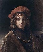 Portrait of Titus, Rembrandt Peale